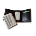 Custom Men's Tri-Fold Genuine Leather Wallet (4 Color)